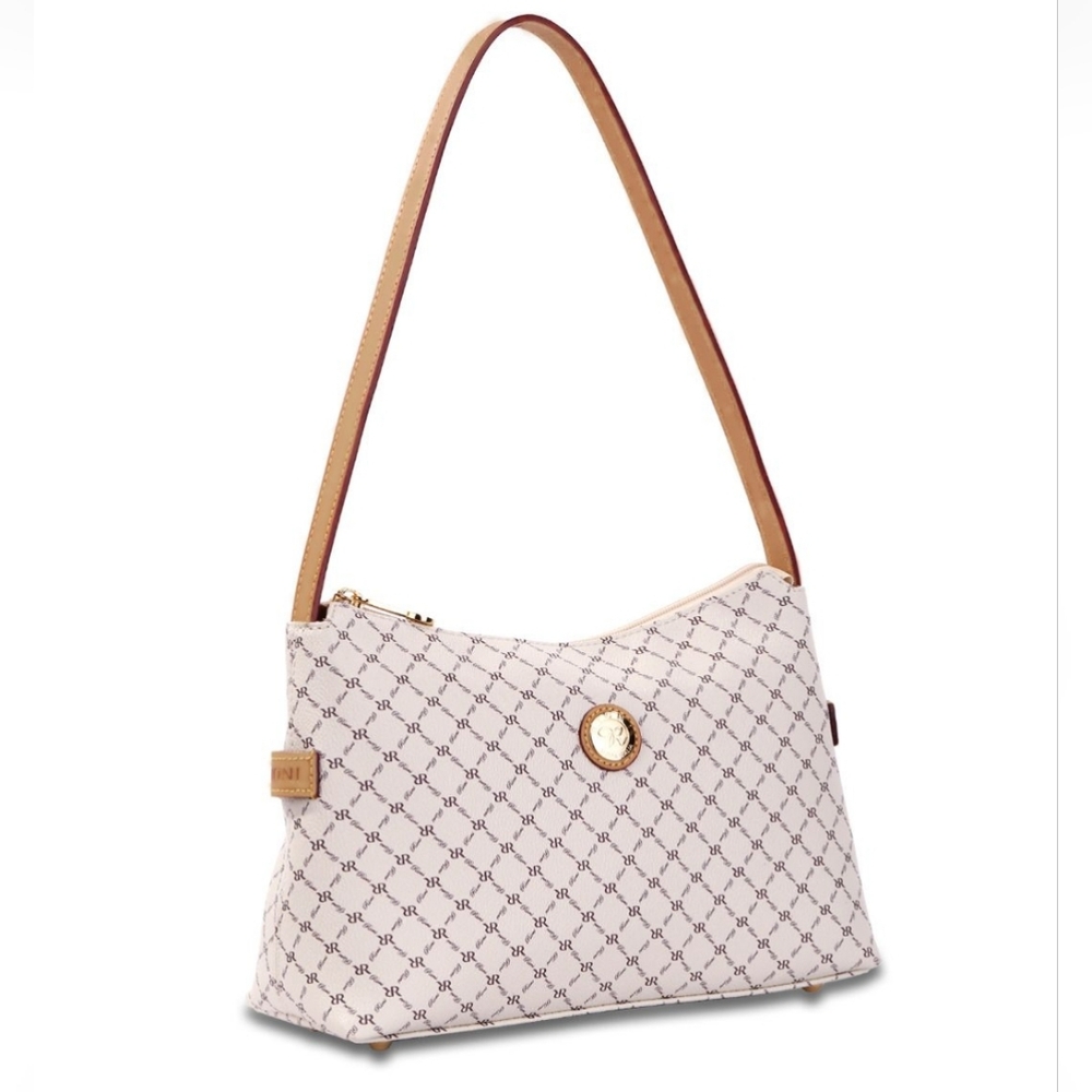 Rioni Signature Zip Top Shoulder Bag